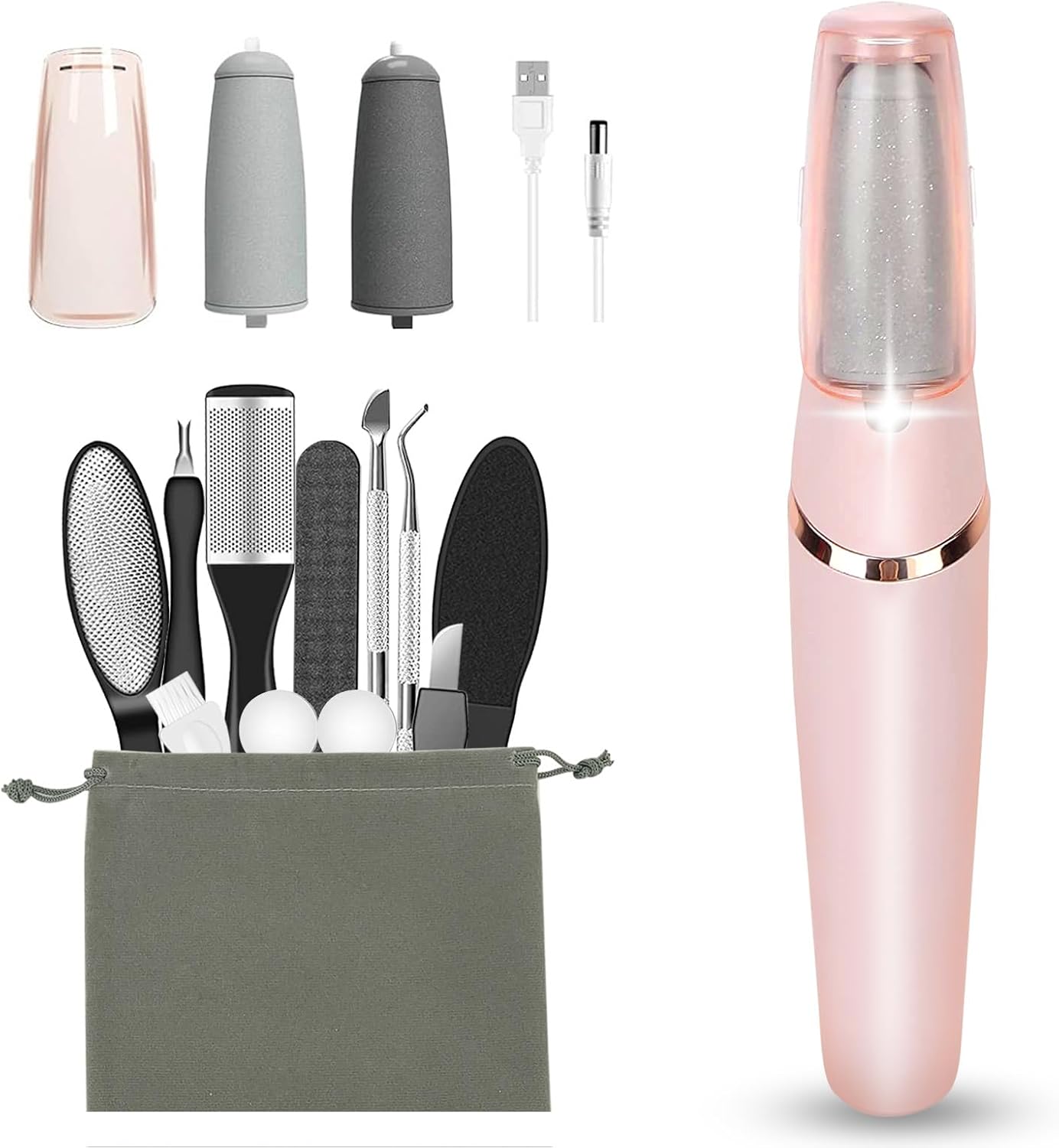 Overall package value, device design, and included pedicure accessories.
