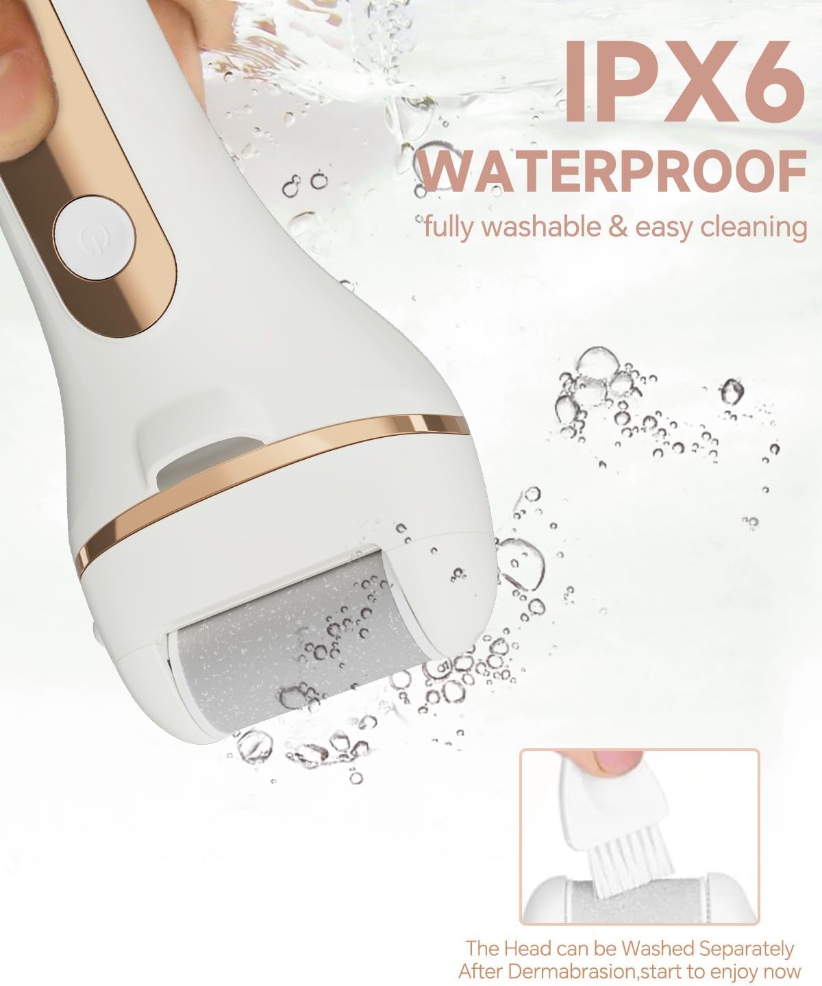 Highlights the value of the 18-in-1 set and the included roller heads, brush, charger, and accessories.