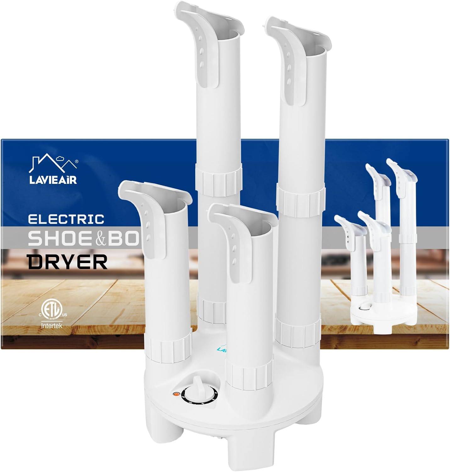 Overall form factor, compact footprint, and the fact that it is a dedicated boot, shoe, and glove dryer.