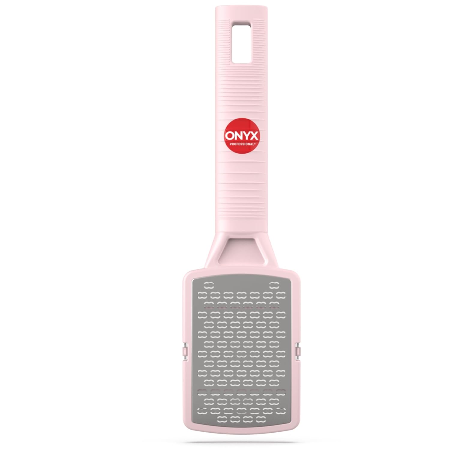 Onyx Professional Foot Rasp, No Mess Callus Remover For Feet, Includes Debris Catcher - Stainless Steel Foot Scrubber Dead Skin Remover, Lightweight Callus Shaver For Feet, Foot File, Pedicure