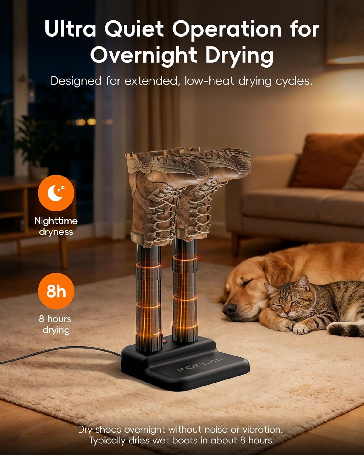 Ease of use and the practical one-button control concept.