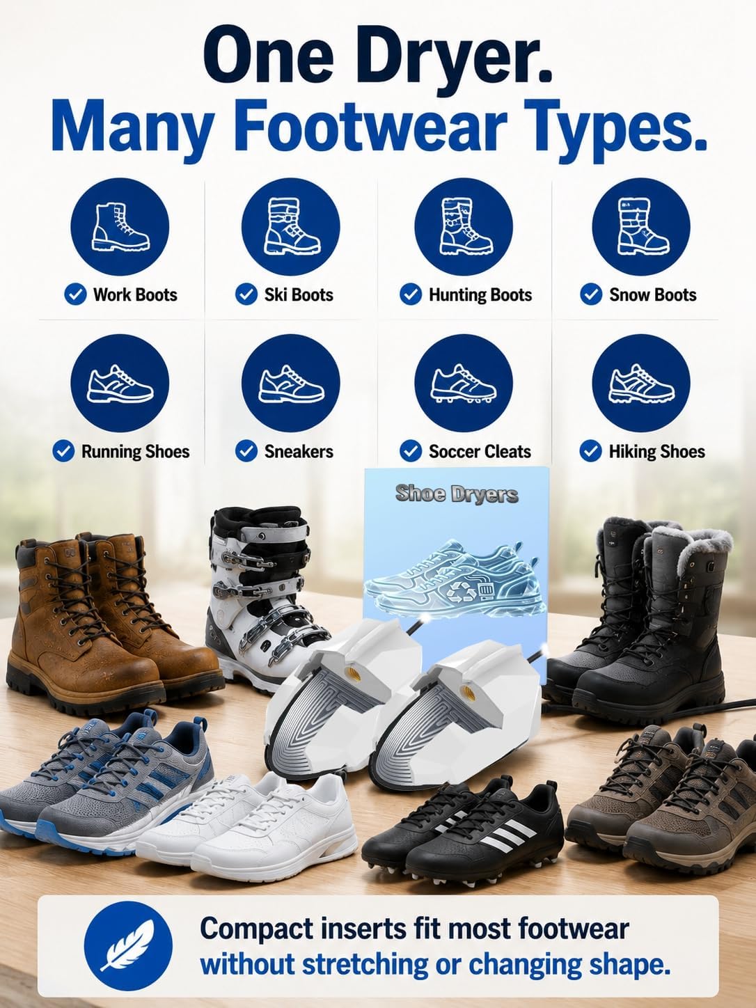Slim profile, portability, and spatial footprint.