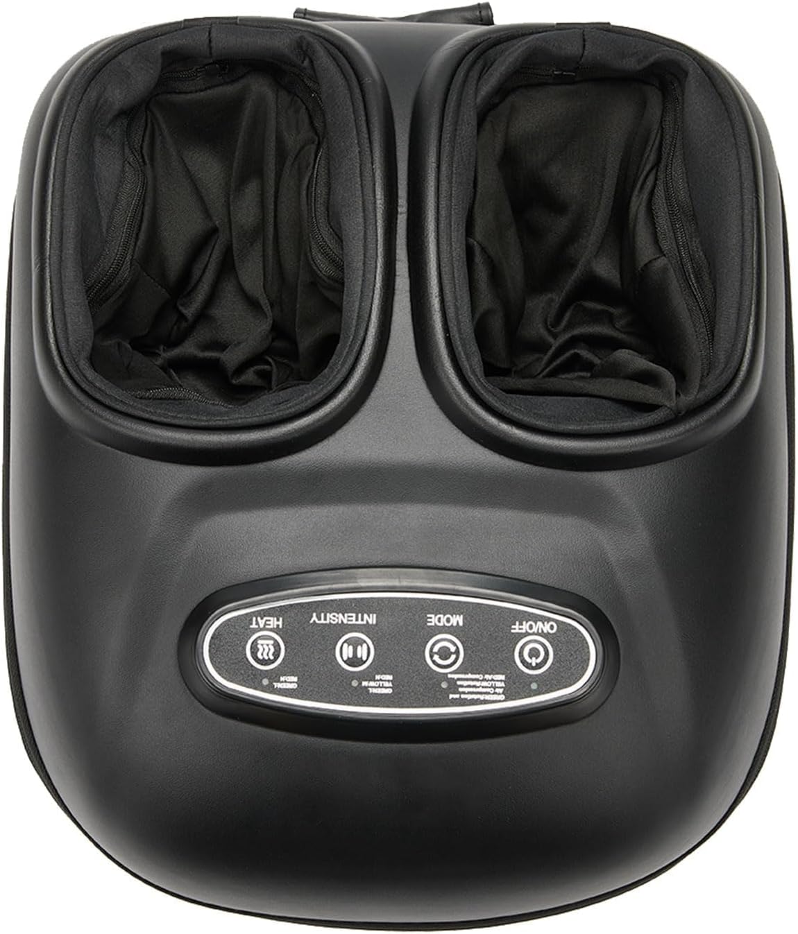 Overall design, product shape, and the first impression of a heated foot massager for home or office use.