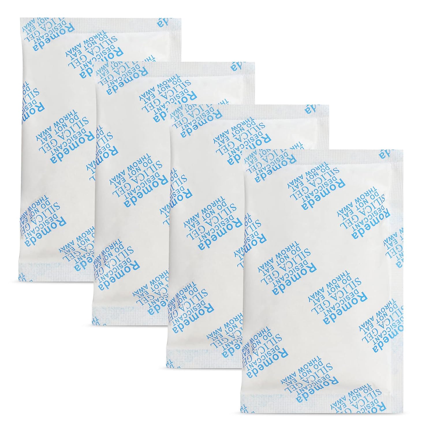 55 Pcs 5 Gram Silica Gel Packs, Transparent Desiccant, Desiccant Packets For Storage, Moisture Packs For Spices Jewelry Shoes Boxes Electronics Storage