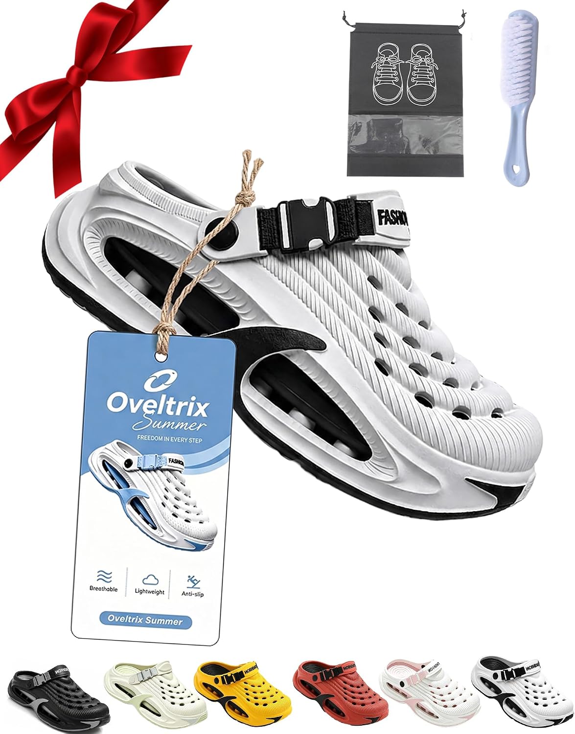 Sneakers, Breathable Walking Shoes For Men & Women, Quick Drying Non-Slip Garden Clogs, Comfortable Cushion Platform Beach Sandals Outdoor Water Shoes