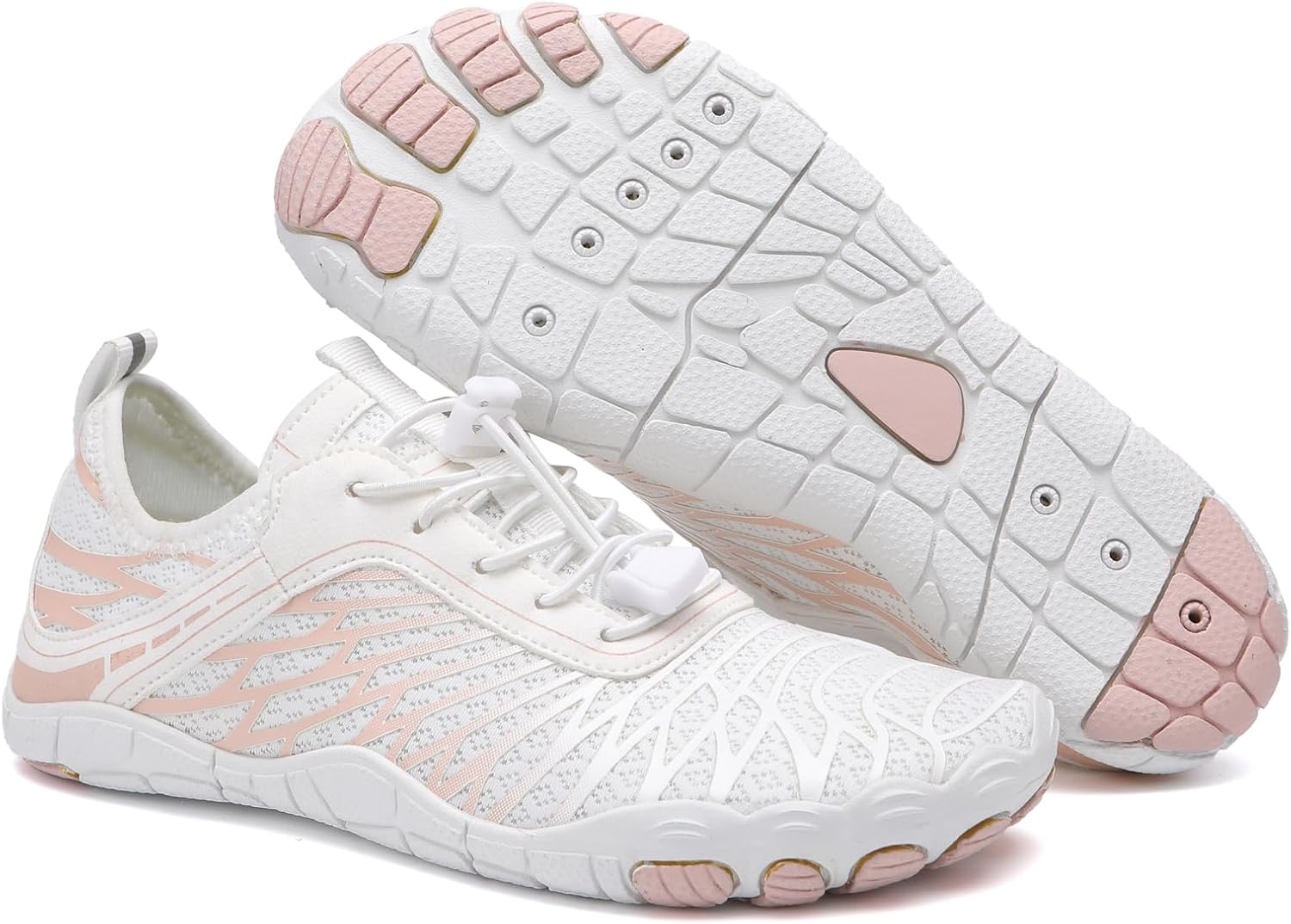 Siosneta Hike Barefoot Shoes For Women Men, Breathable Non-Slip Athletic Footwear, Wide Toe Water Shoes For Hiking, Non-Slip Neuropathy Shoes For Women Men, Grounded Comfort Wear