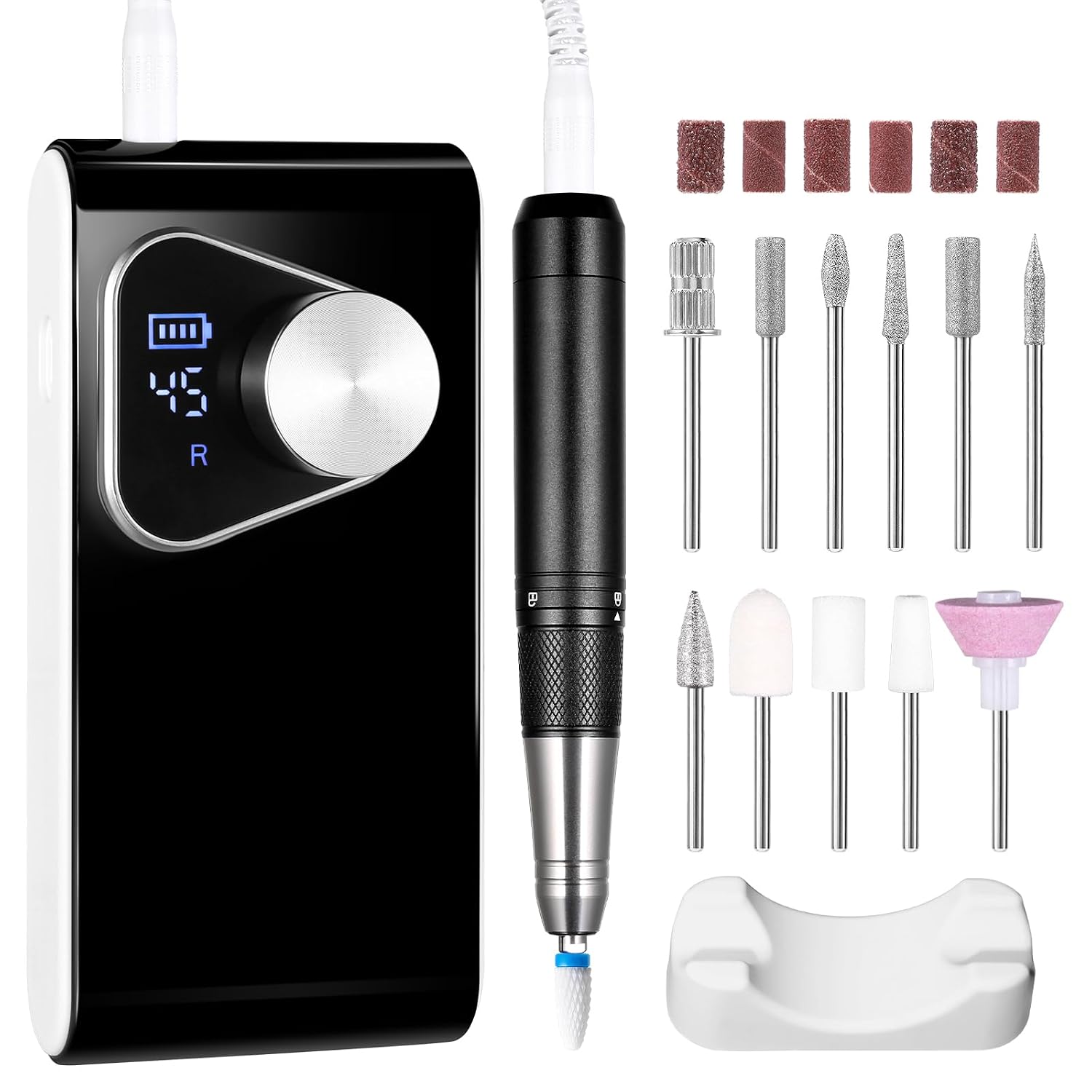 Overall product presentation, cordless form factor, and the professional look of the kit.