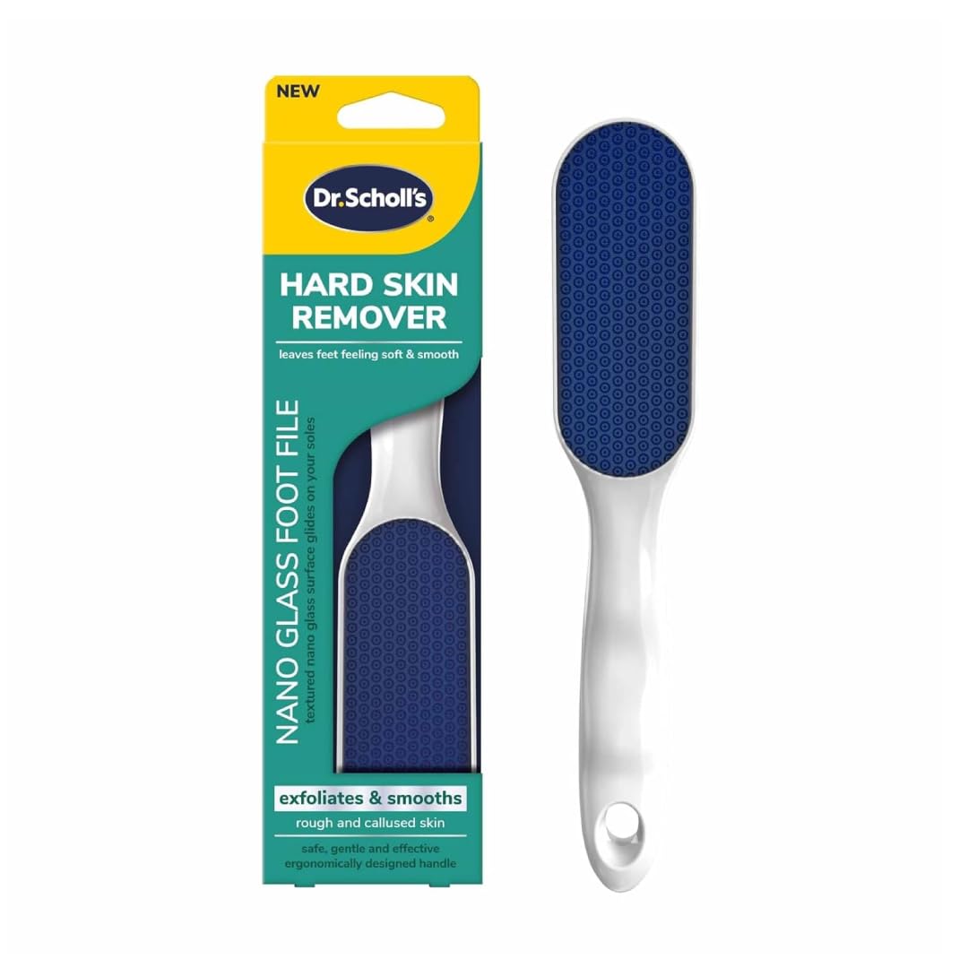Overall form factor, colorway, and the basic impression of a lightweight foot care tool.