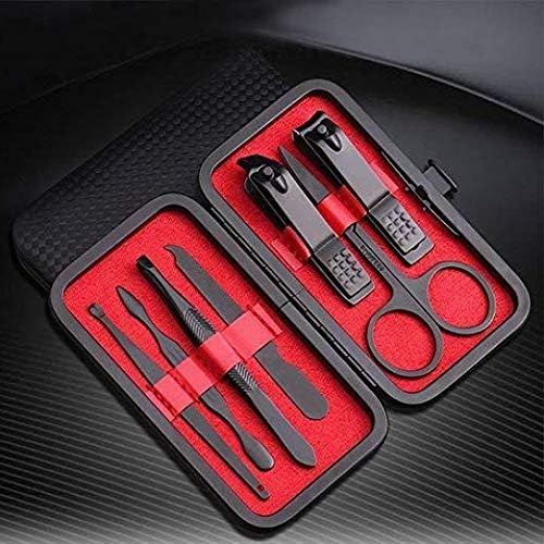 Supports the idea of a complete, organized grooming kit.