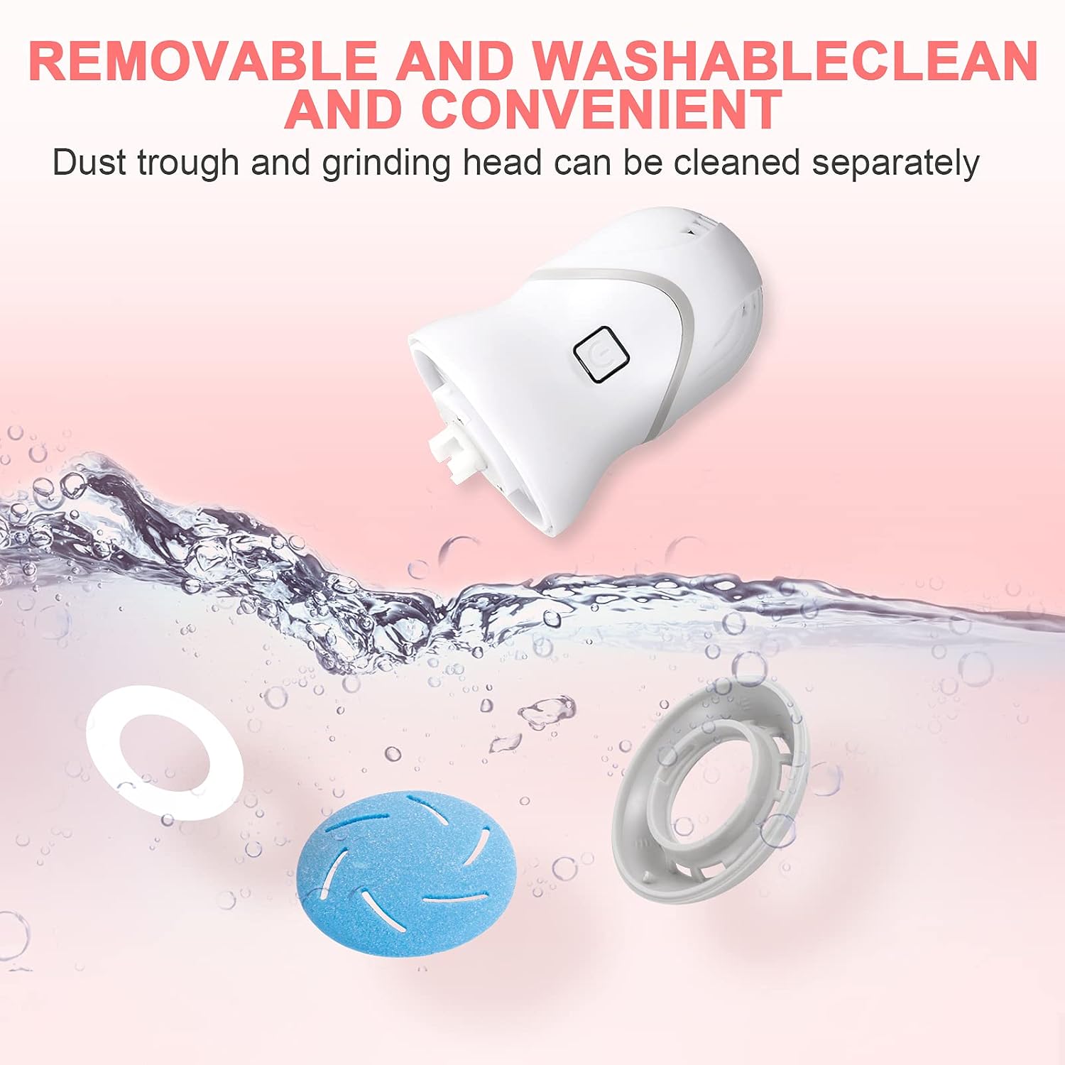 Demonstrates the 3 grinding heads and the versatility of the kit for coarse, fine, and polishing use.