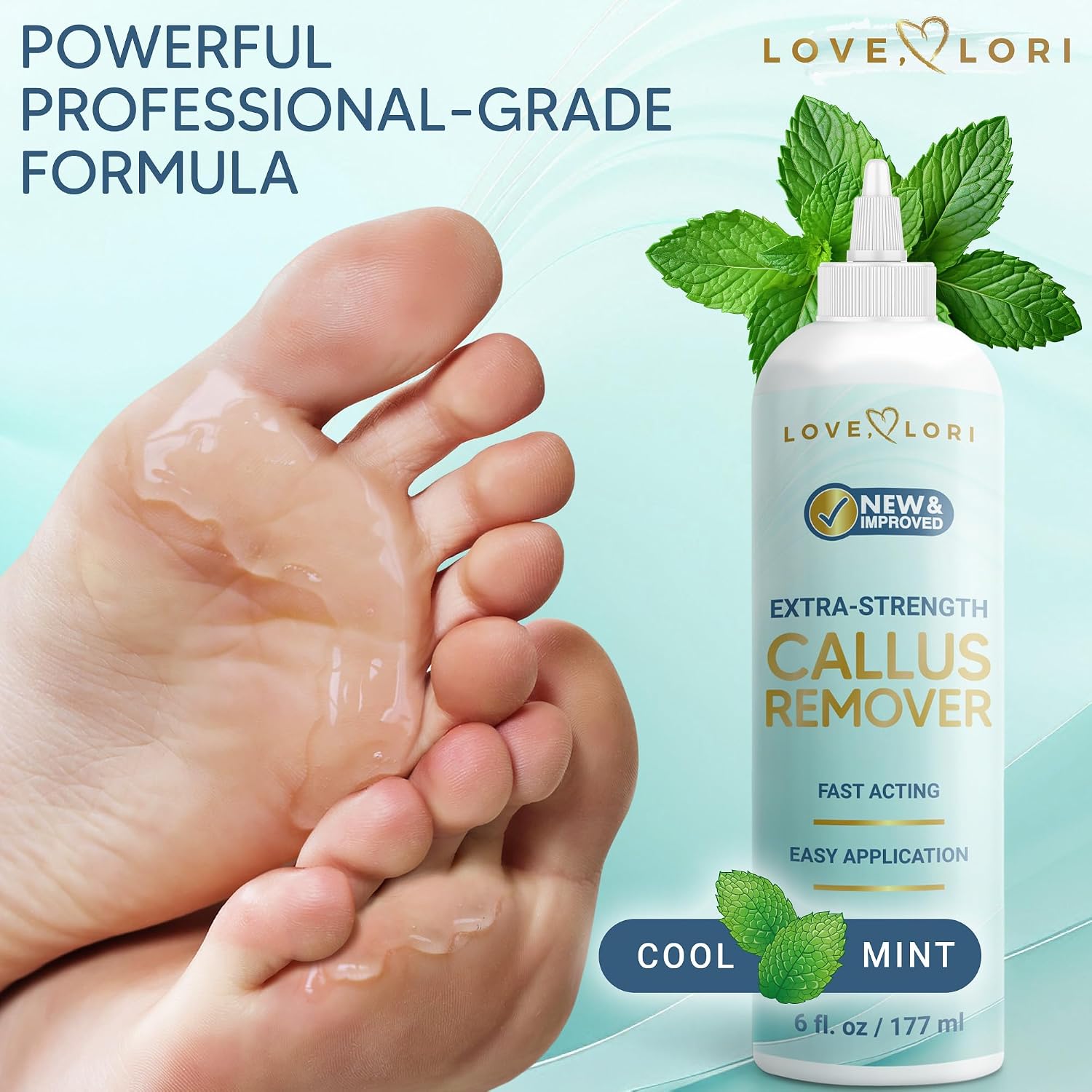 Core value proposition: softening and removing calluses quickly with salon-style convenience.