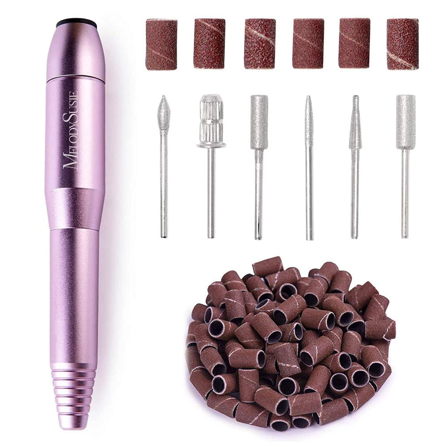 Highlights the full kit presentation, compact form factor, and the fact that it is ready for basic nail prep and maintenance tasks.