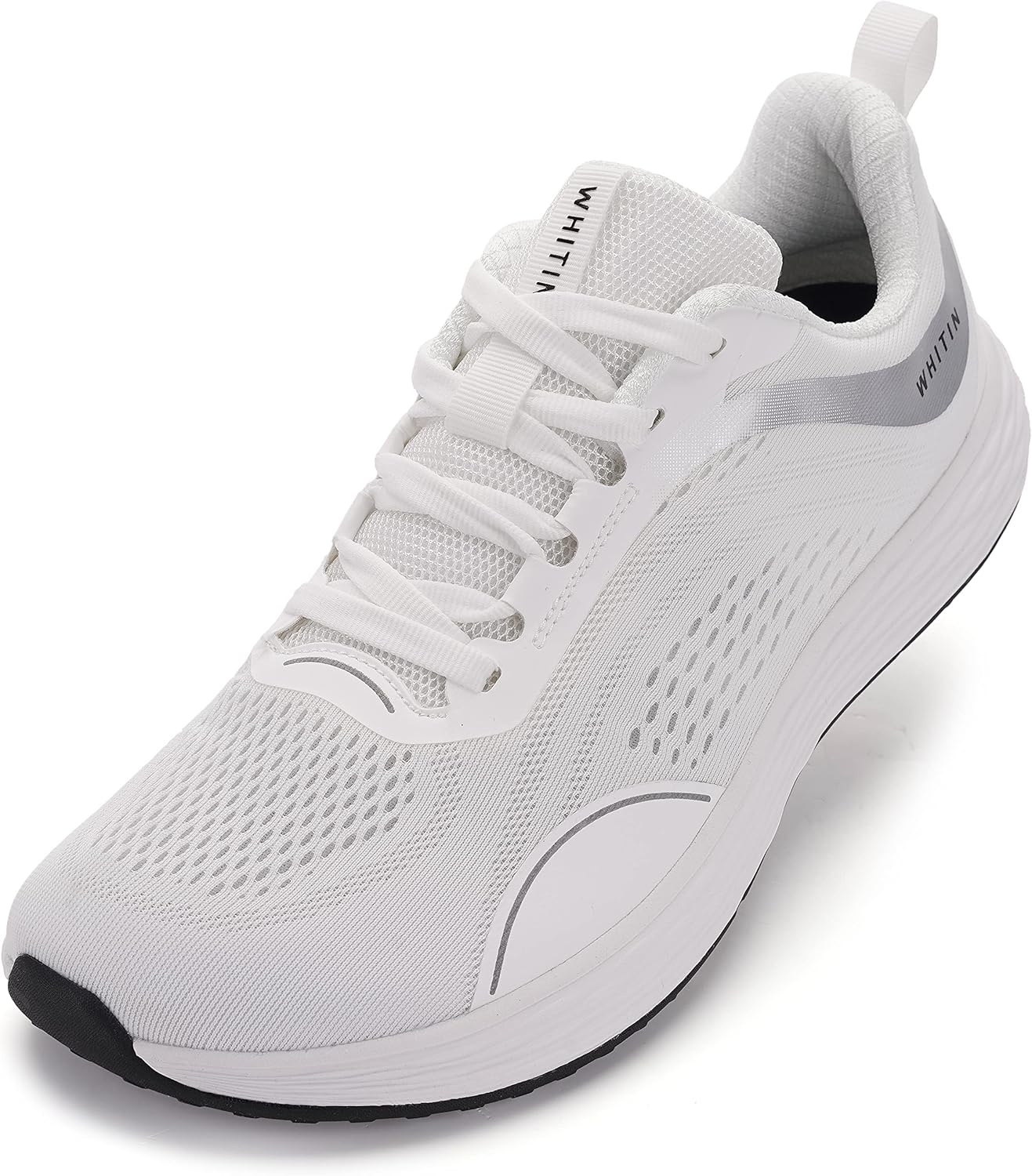 Whitin Men's Wide Toe Box Zero Drop Road Running Shoes S81 | Roomy Toe Box Helps Reduce Toe Pressure, Flat Heel-To-Toe Design For Natural Gait, Breathable Comfort For Wide Feet & Walking