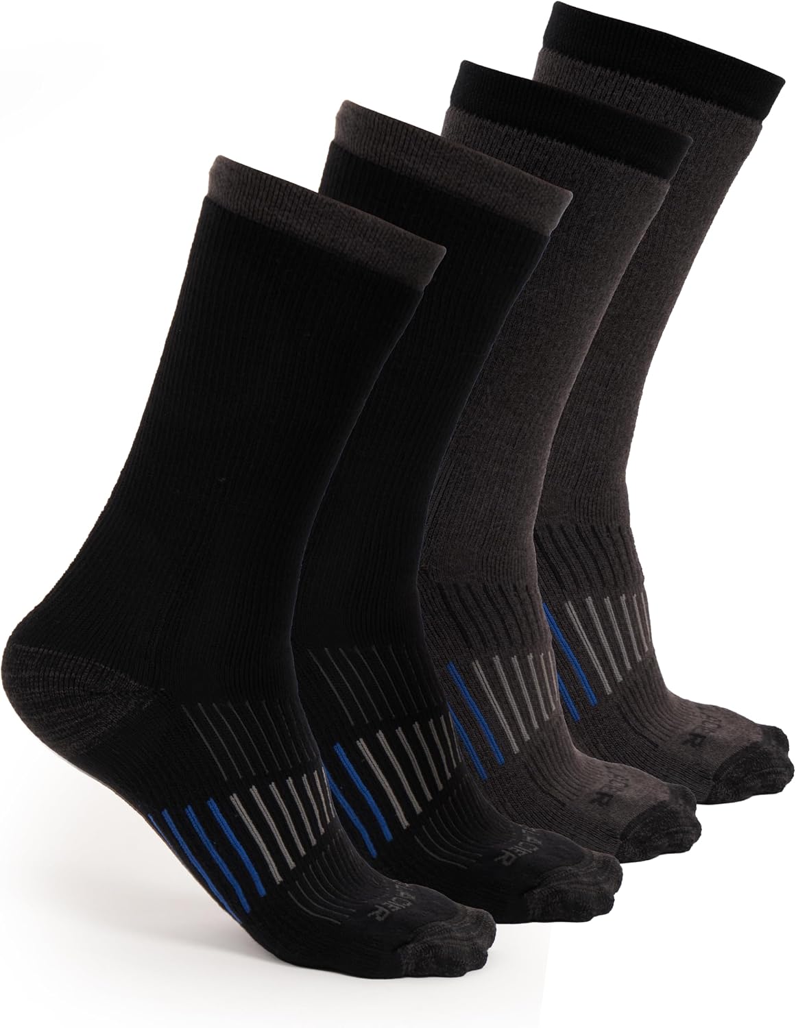 Overall product presentation, sock color/style, and the fact that this is a multi-pack value purchase.