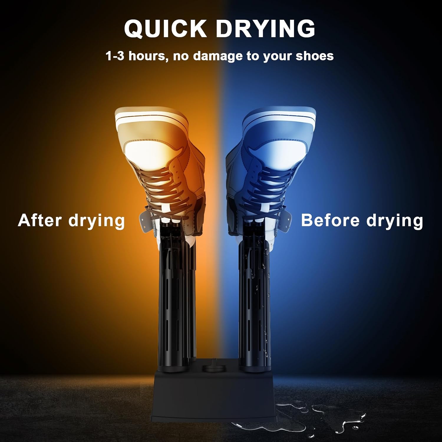 Helps explain the functional design elements, especially the fan-driven drying system and control simplicity.