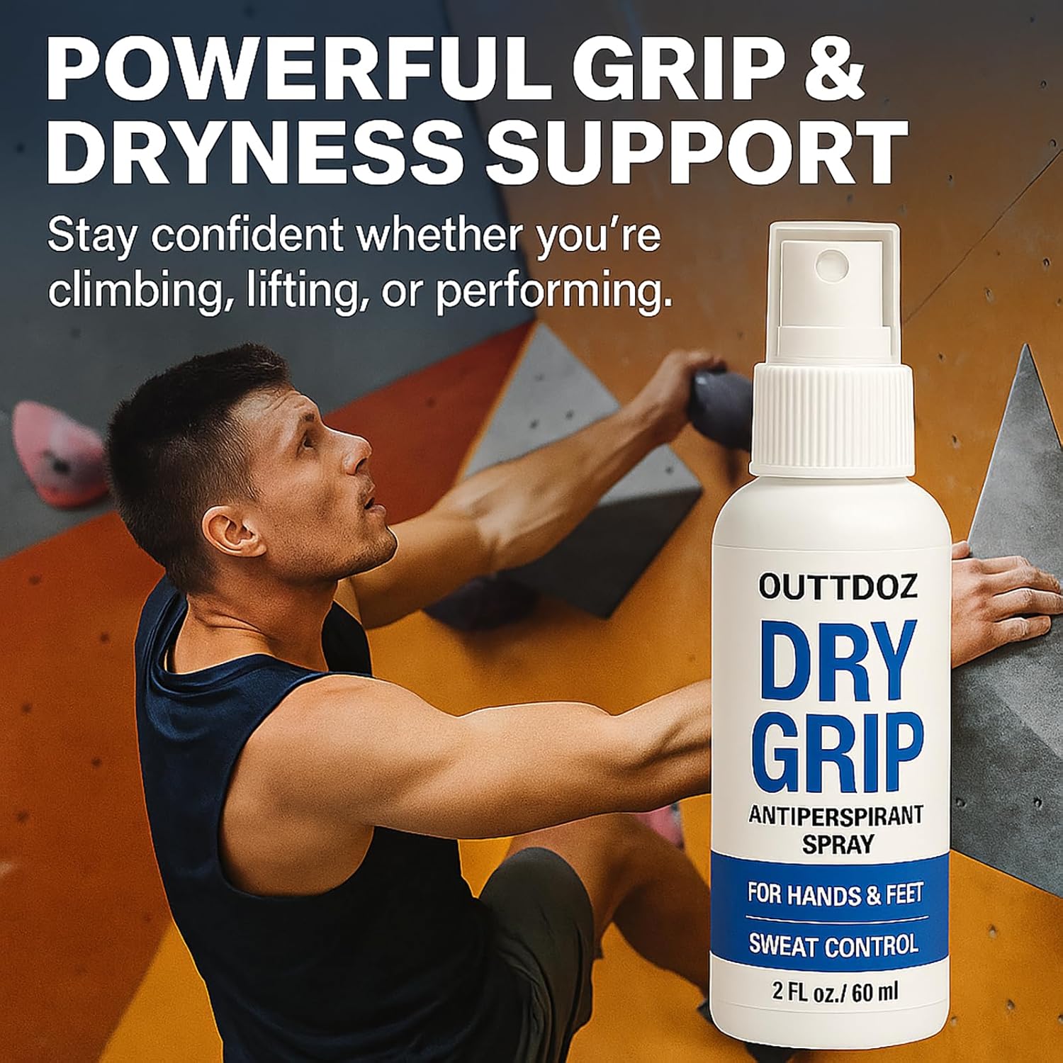 Draws attention to the 15% aluminum chloride formula and skin-comfort ingredients like aloe, glycerin, and allantoin.