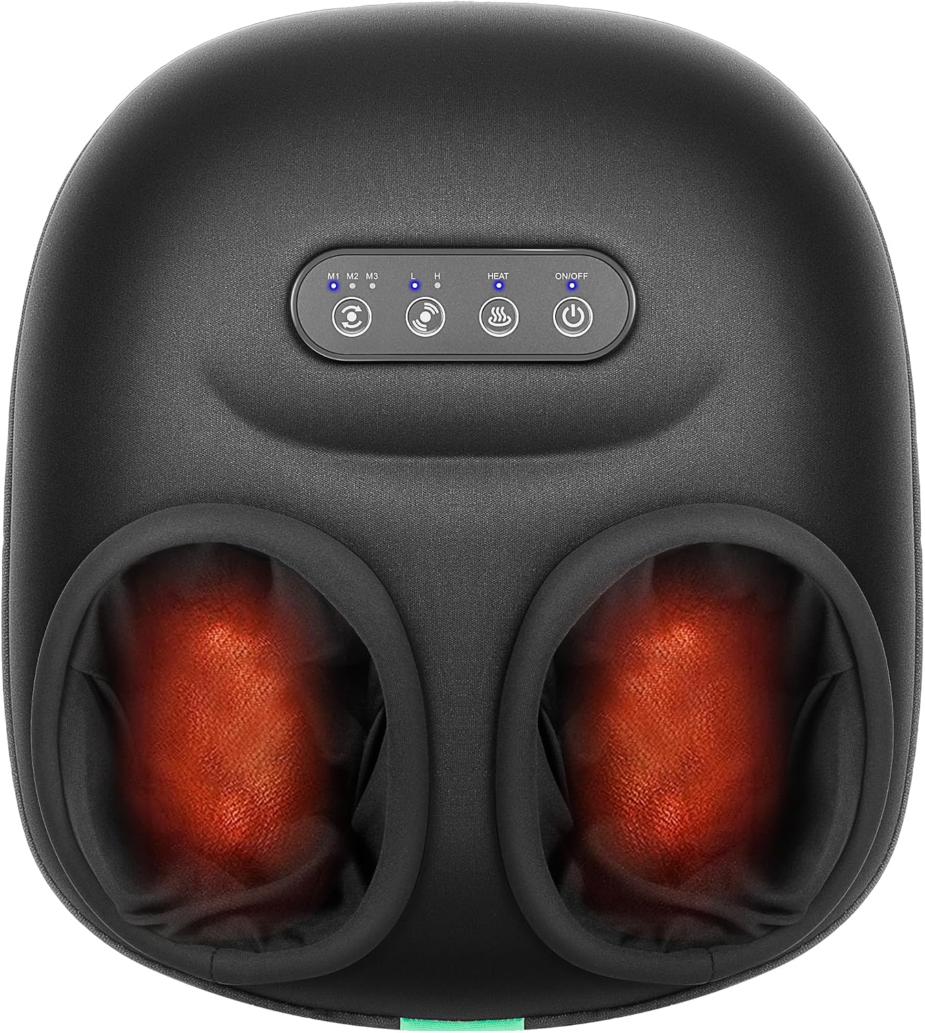 Overall design, size impression, and the main heated shiatsu foot massager form factor.