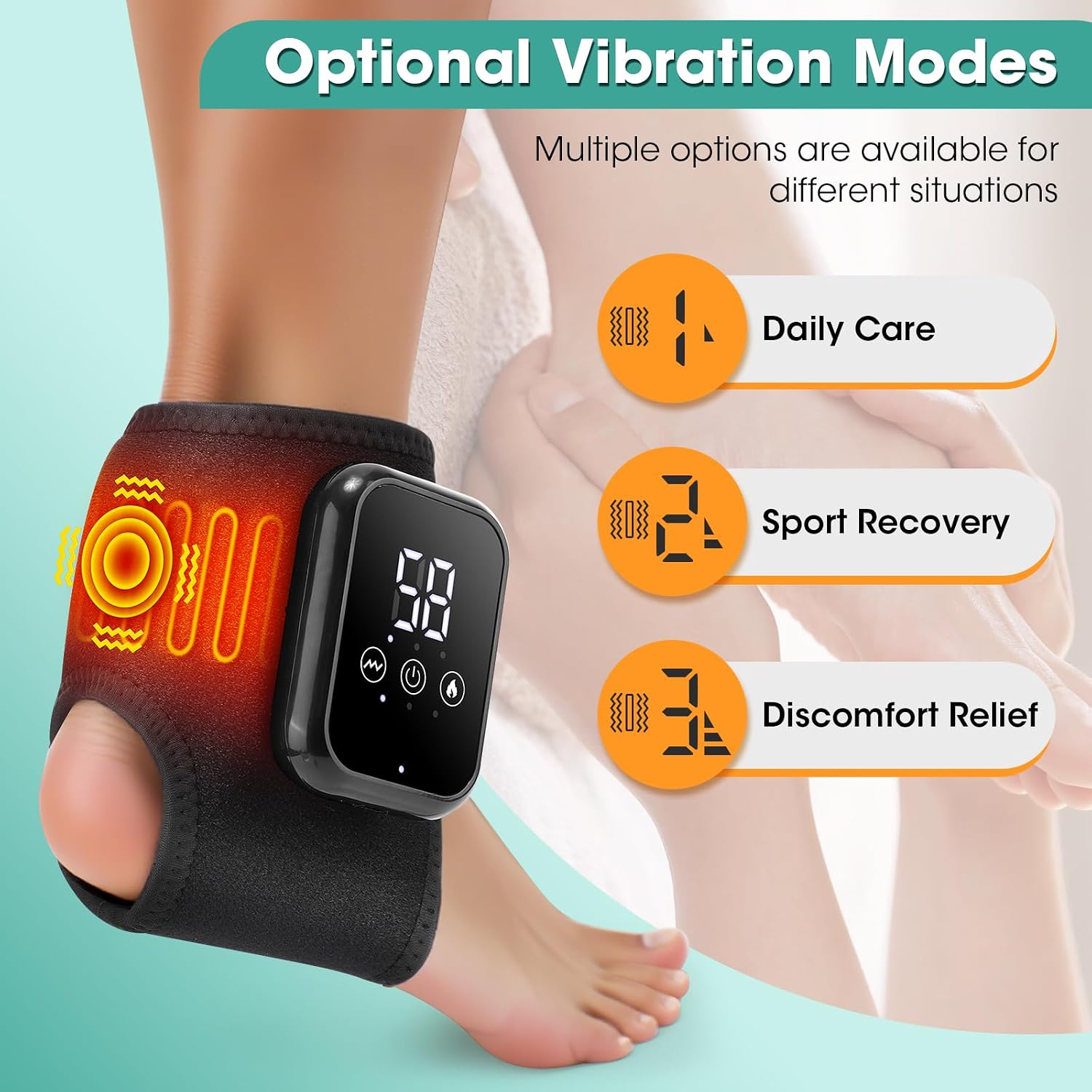 Supports explanation of temperature levels, vibration modes, and ease of control.