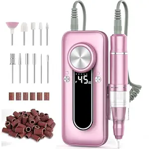 The overall design, portability, and core product identity of the cordless nail drill.