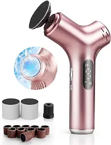 Electric Foot Callus Remover With Ice Compress, 50 Sanding Discs