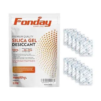 1 Gram 100 Packets Fonday Food Grade Silica Gel Desiccant Packs
