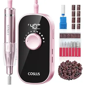 Coslus E51 Professional Nail Drill Portable Long-Lasting Electric Nail File