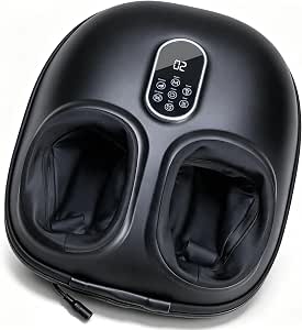 Dumos Foot Massager Machine With Heat, Air Compression & Vibration