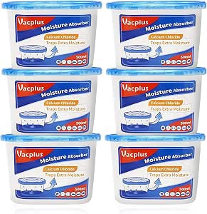 Vacplus Moisture Absorber, 10.5 Oz, Strong Absorption, Fragrance Free