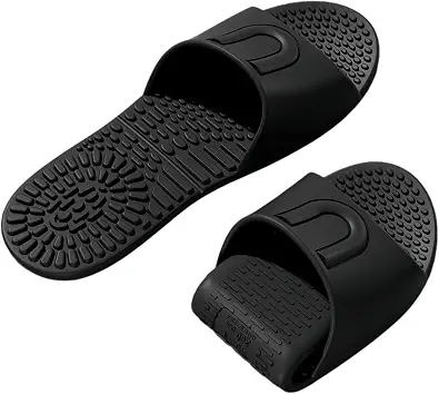 Shower Shoes Travel Foldable Portable Non Slip Slippers For Hotel Guests Swimming Spa Unisex Men Women Lightweight Eva Bathroom Slides Quick Drying Water Resistant Footwear
