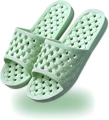 Ayydmy Shower Shoes Unisex Quick Drying Slippers For Women Men