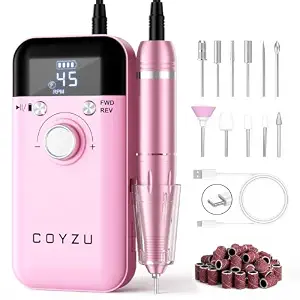 Nail Drill Professional 45000Rpm, Rechargeable Electric Nail File