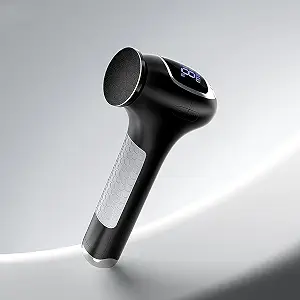 L'ugx Electric Callus Remover For Feet – Powerful 8N·cm Torque Professional Pedicure Foot File, 3-Speed Settings, Lcd Display, 60Pcs Sandpaper Discs, Type-C Rechargeable, Ergonomic Handle