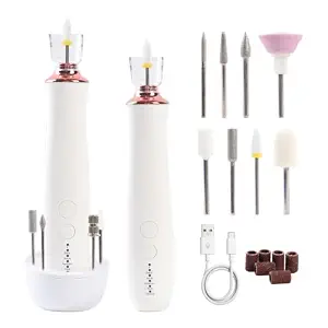 Electric Nail Drill File Set, 5 Speeds Professional Manicure Pedicure Kit
