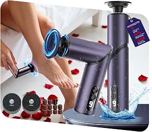 5-In-1 Professional Electric Callus Remover(Portable & Foldable), Removes 99.92% Of Calluses In 3 Mins, Rechargeable Foot File Pedicure Kits With 10 & 40 Grit Pads For Soft Smooth Feet, Purple