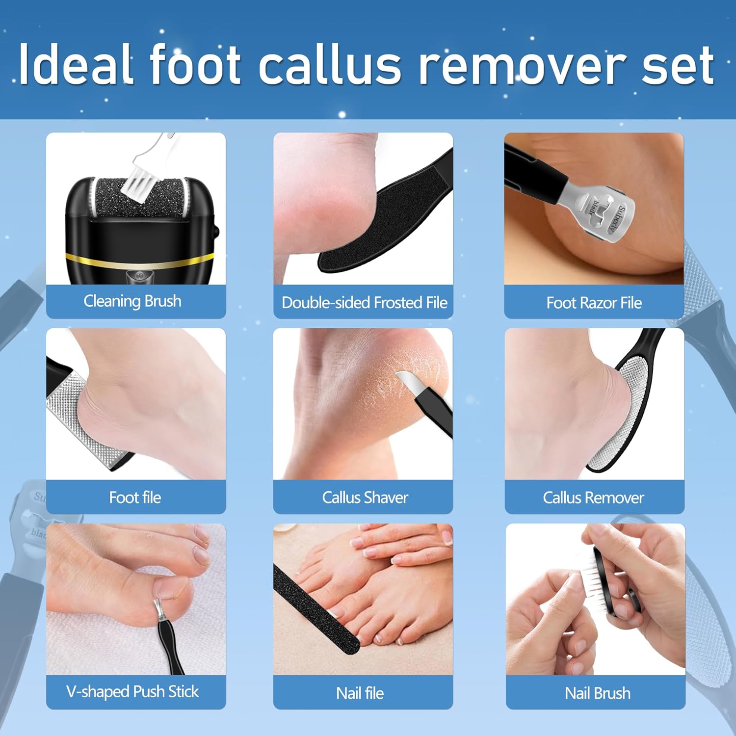 Emphasizes the breadth of the 17-in-1 kit and the extra value beyond the electric remover itself.