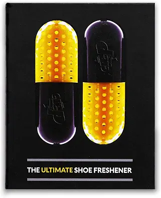 Crep Protect Shoe Refresher Pill - Ultimate Sneaker Deodorant, Odor Eliminator, Fresh Cotton Fragrance (Pack Of 2)