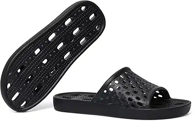 Litfun Non-Slip Shower Shoes For Women Quick Dry Slippers Bathroom Sandals
