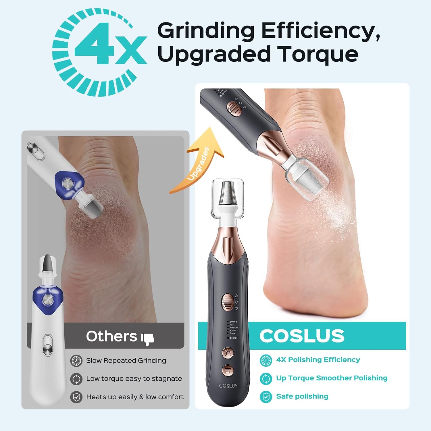 Portability, compact size, and the practical ergonomics of the handheld unit.