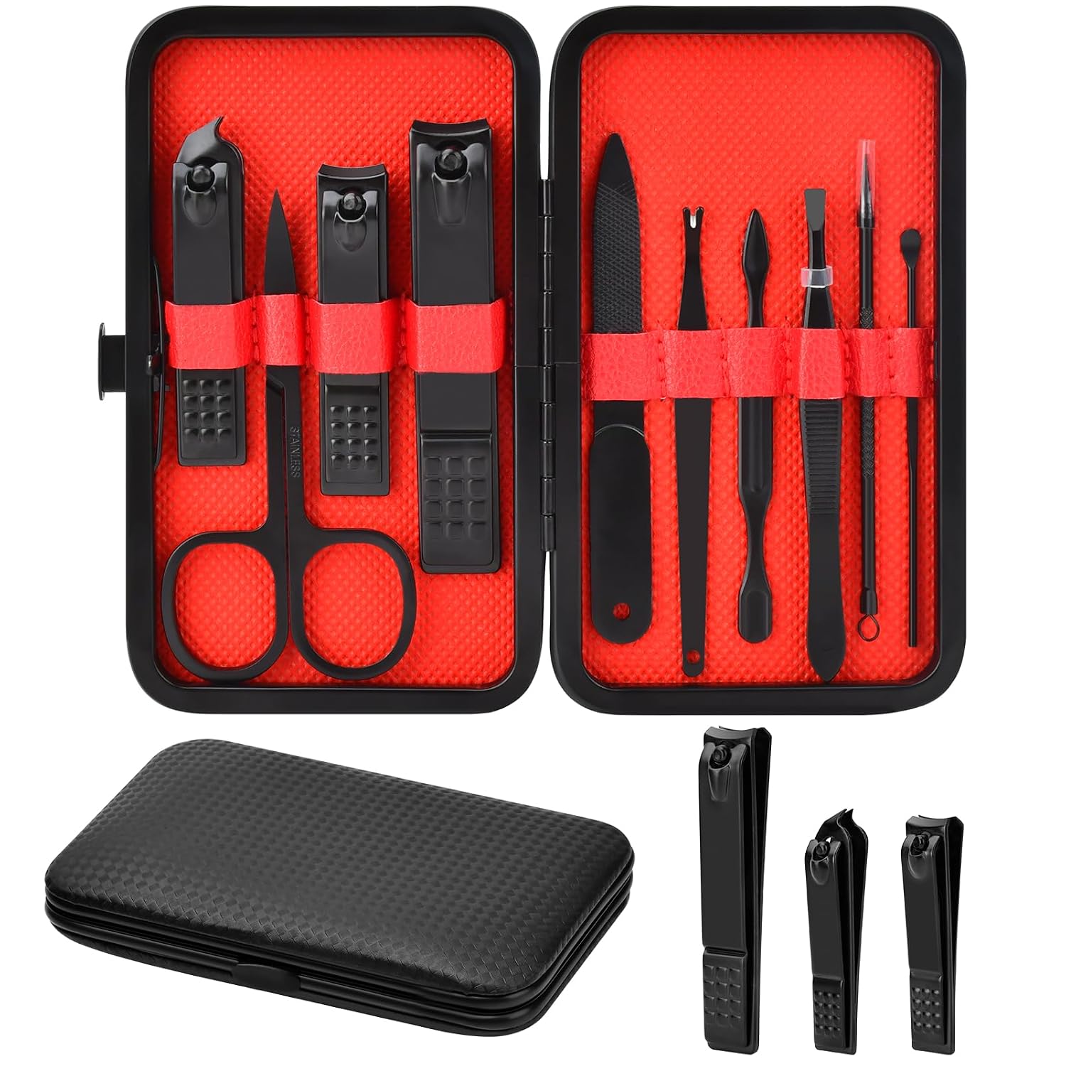 Shows the complete kit, tool count, and overall presentation, helping readers understand what is included at a glance.
