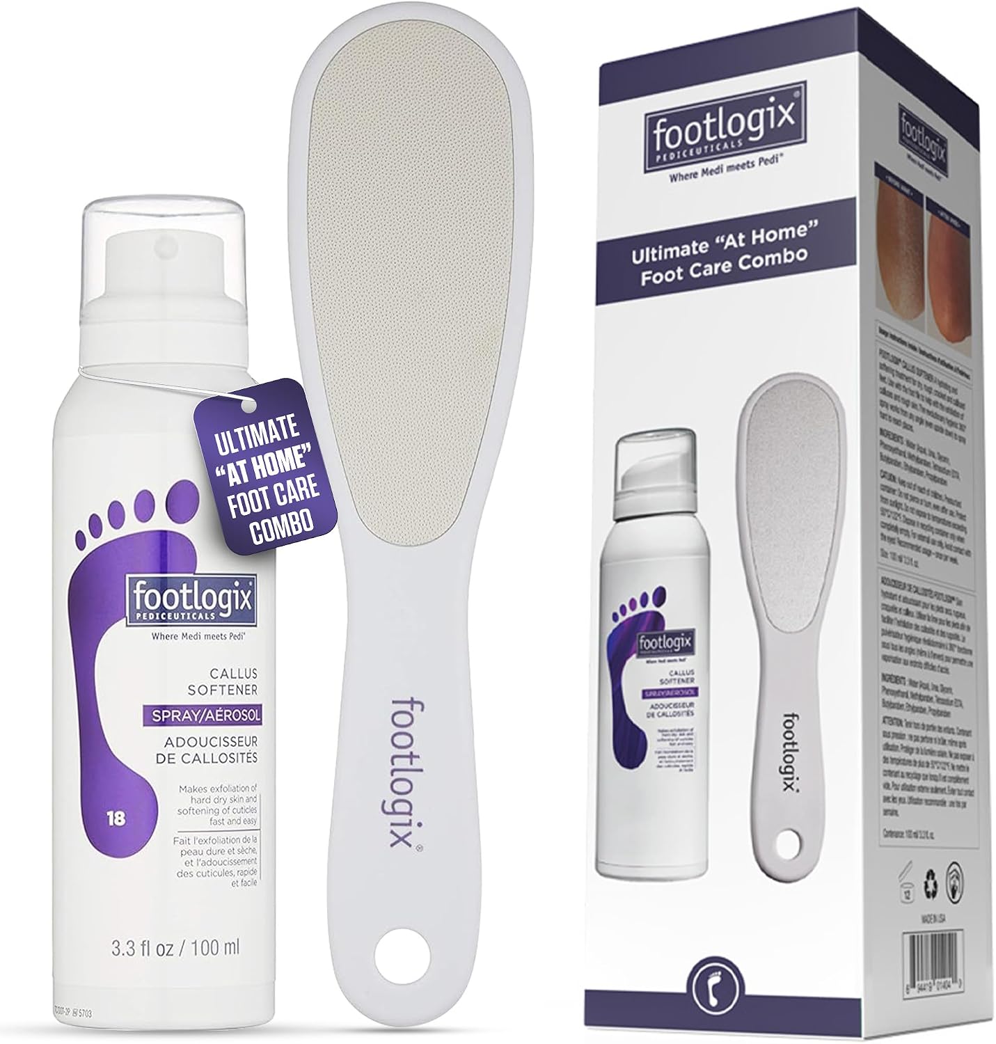 Highlights the complete combo and makes the kit's two main components immediately clear.