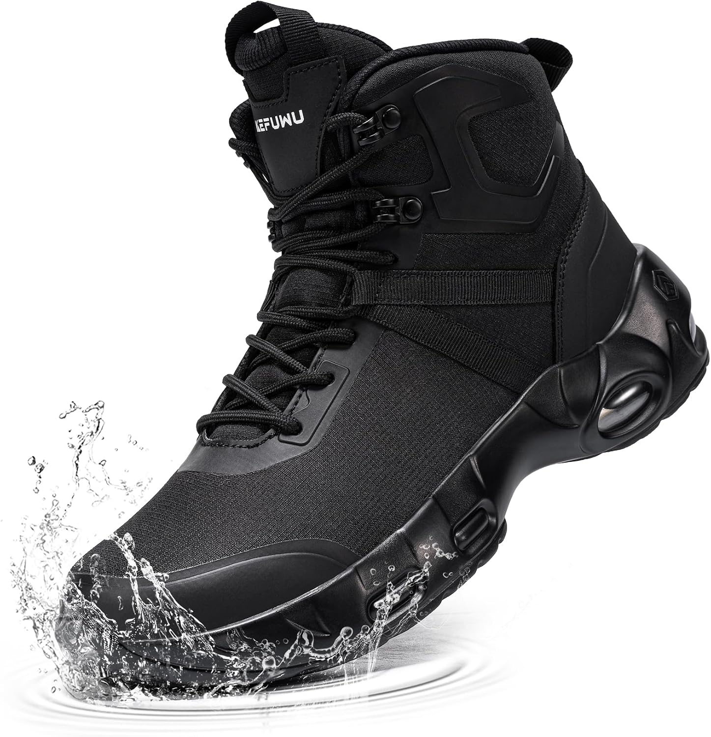 Introduces the boot’s main look, height, and general styling for first-impression evaluation.