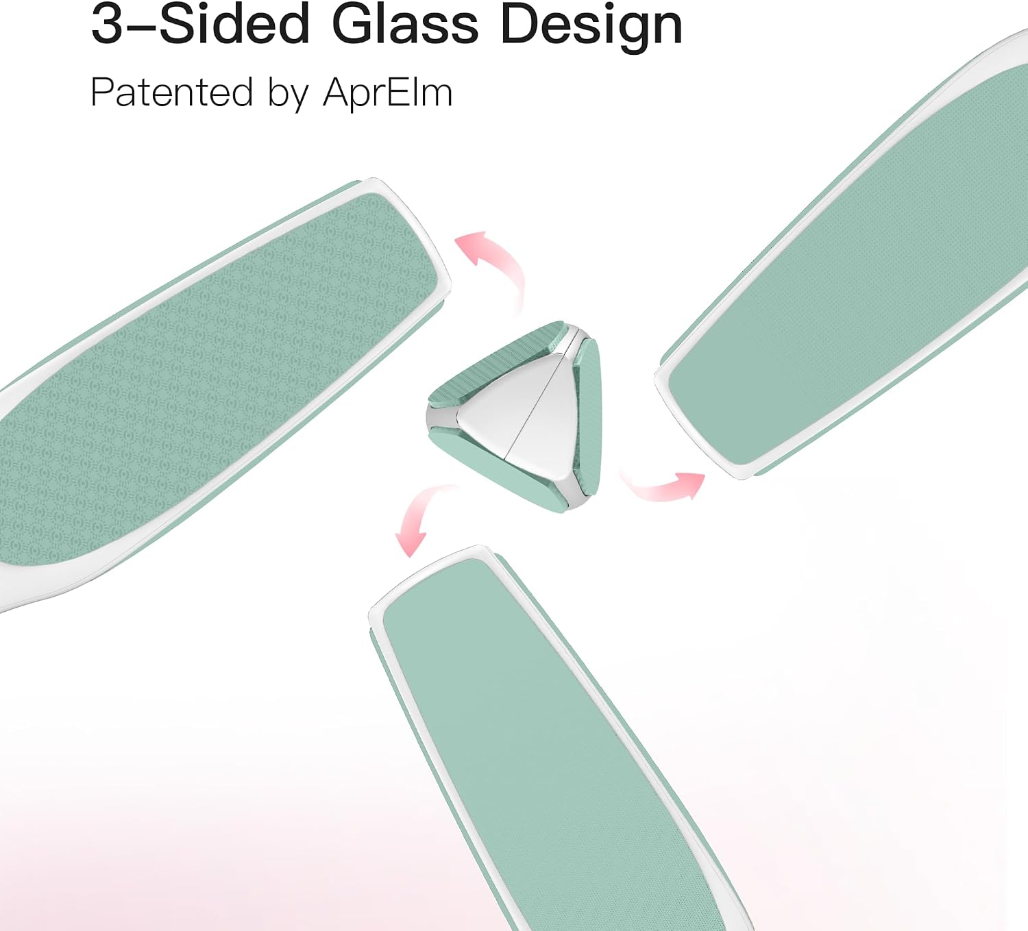 The multi-grit or multi-surface callus-removing function and the key 3-in-1 feature.
