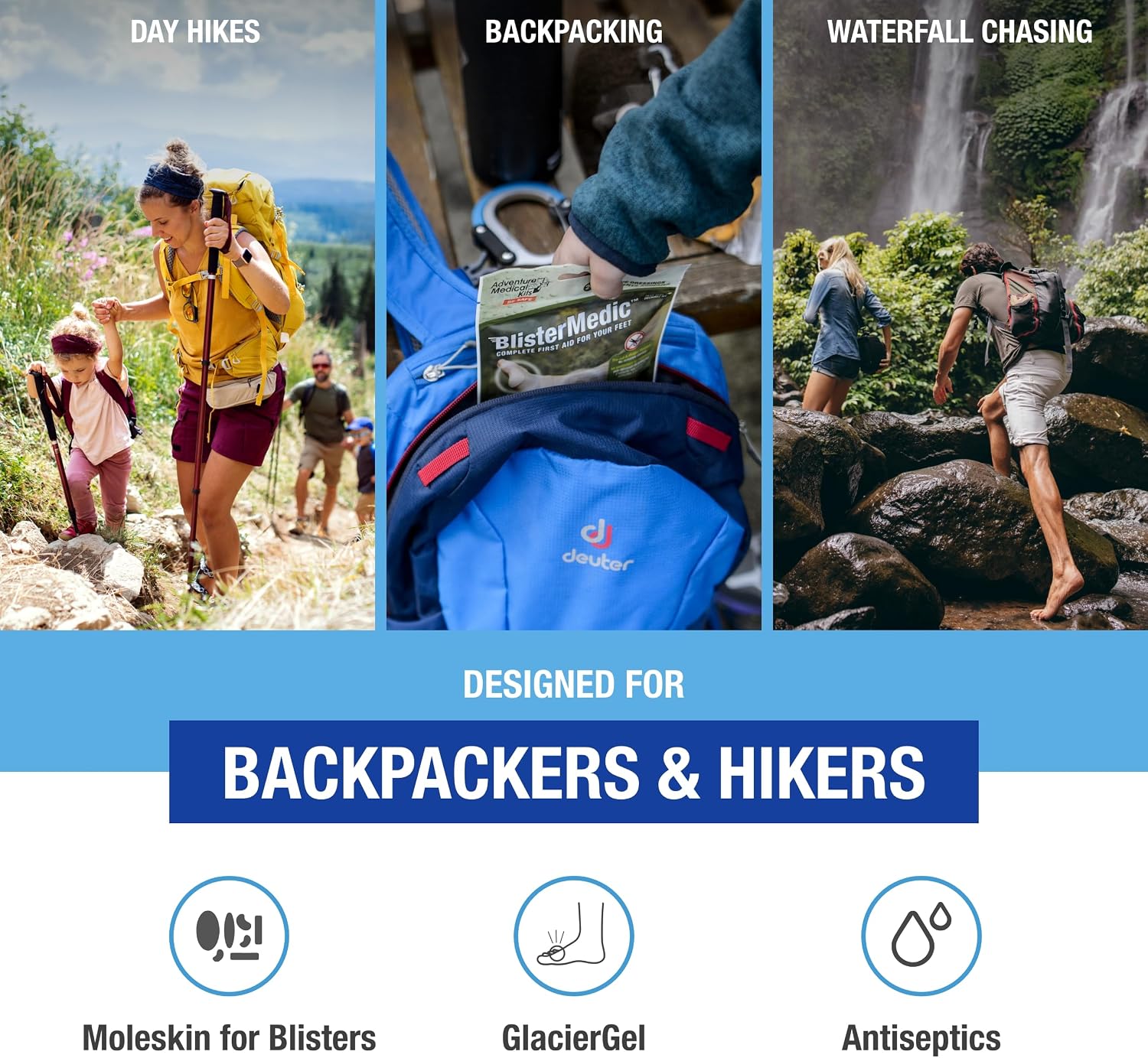 Highlights the product’s intended use and helps readers quickly understand what the kit is for.