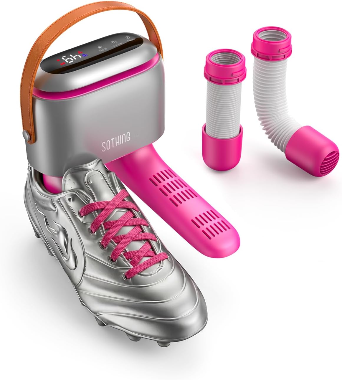 Sothing Boot Dryer For Sneakers & Cleats, Shoe Dryer With Ozone Freshening