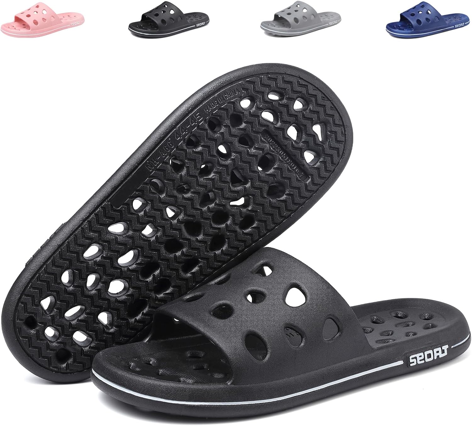 Overall design, color, slip-on shape, and the product’s straightforward utilitarian look.