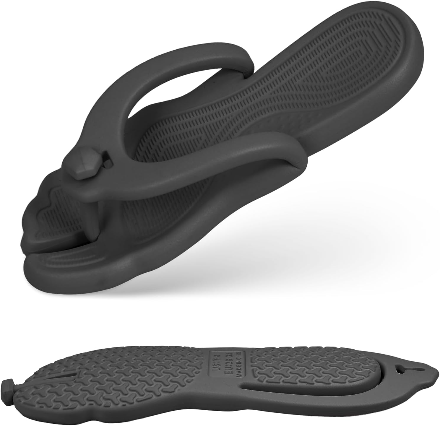 Rosoz Flip Flops For Women Men Travel Slippers Shower Shoes Sandals