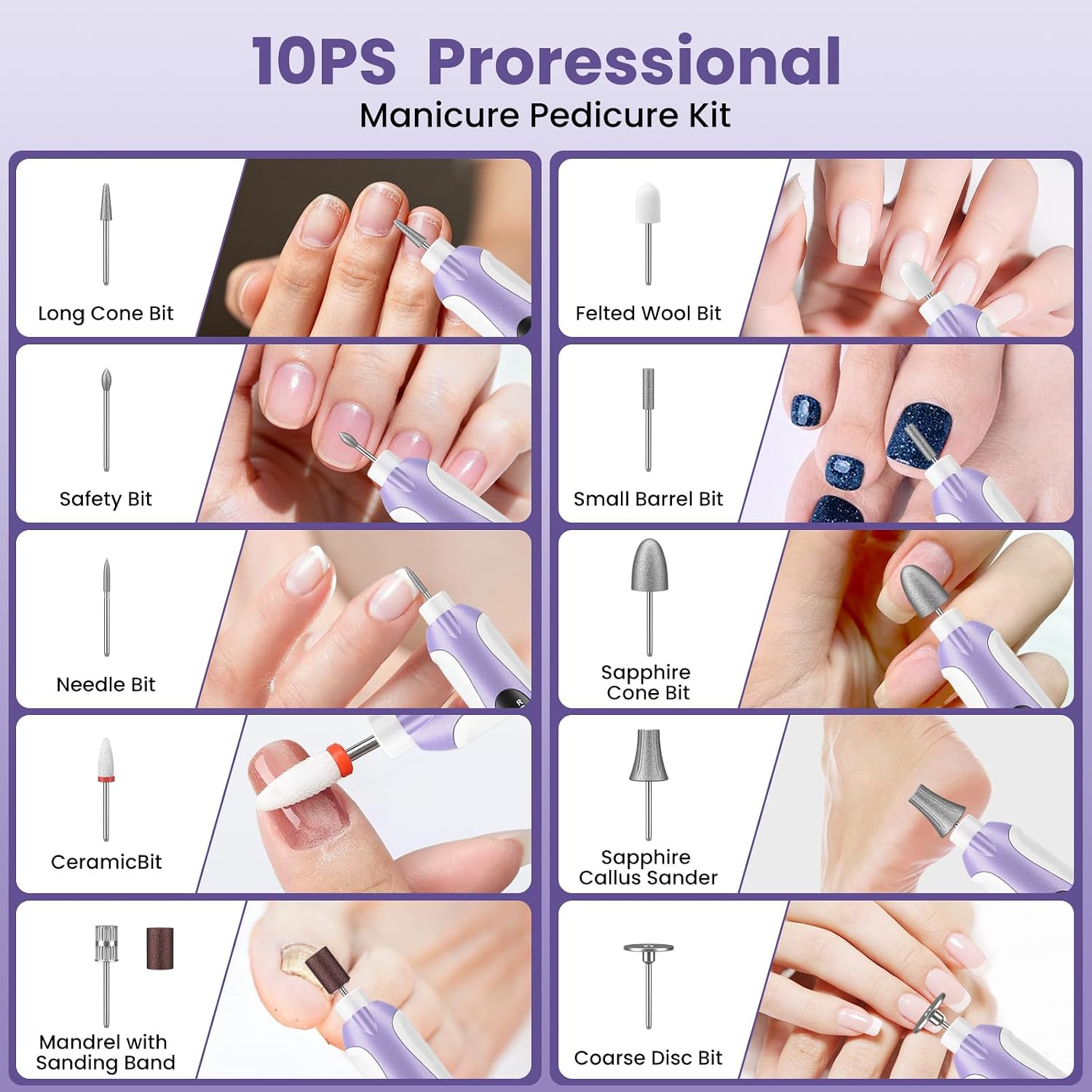 Value proposition, versatility, and the broader set of use cases for manicure and pedicure care.