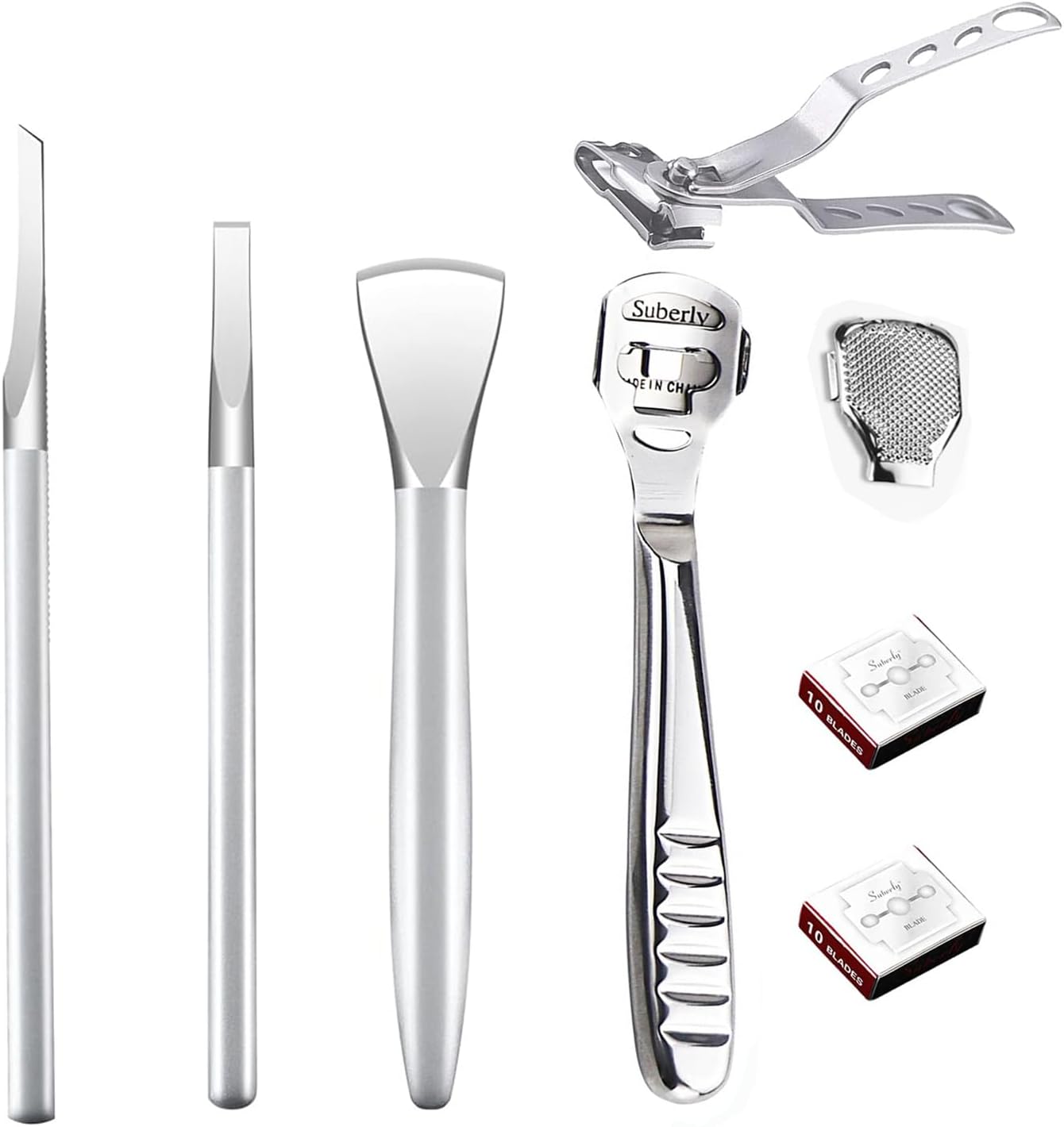Shows the overall kit presentation, helping buyers quickly understand the product category and the number of included tools.