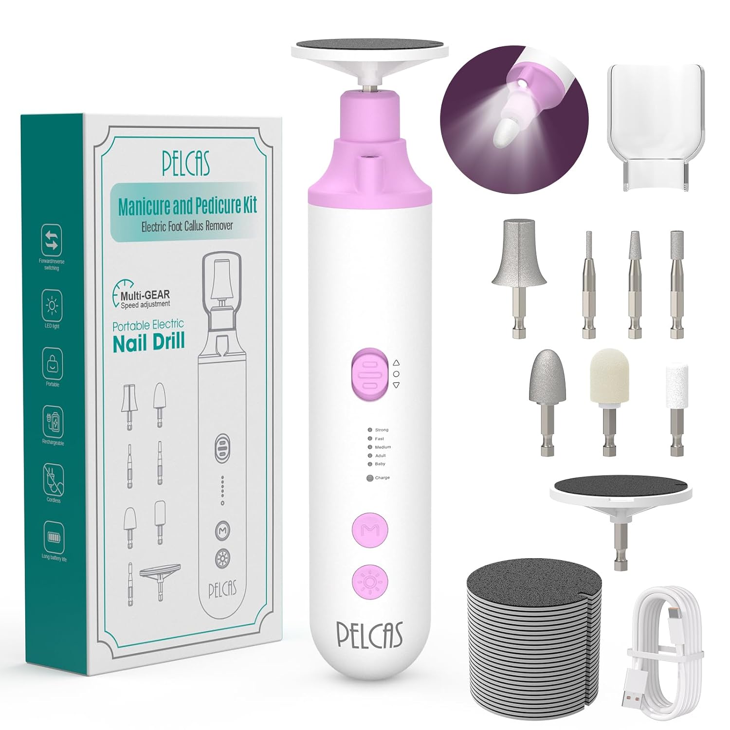 Shows the overall product identity, color, and bundled kit presentation, helping readers quickly understand what is included.