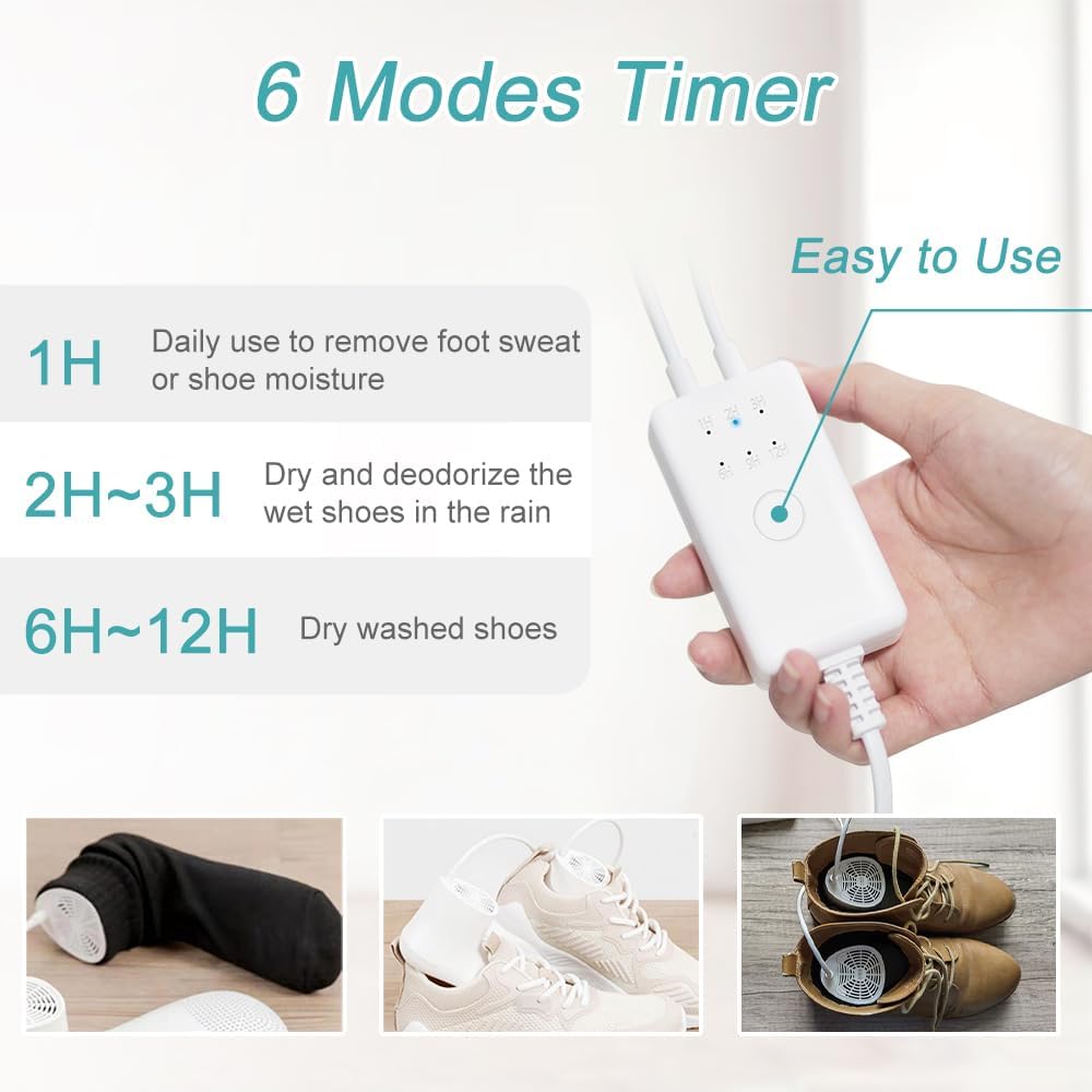 Timer control, drying technology, and performance claims.